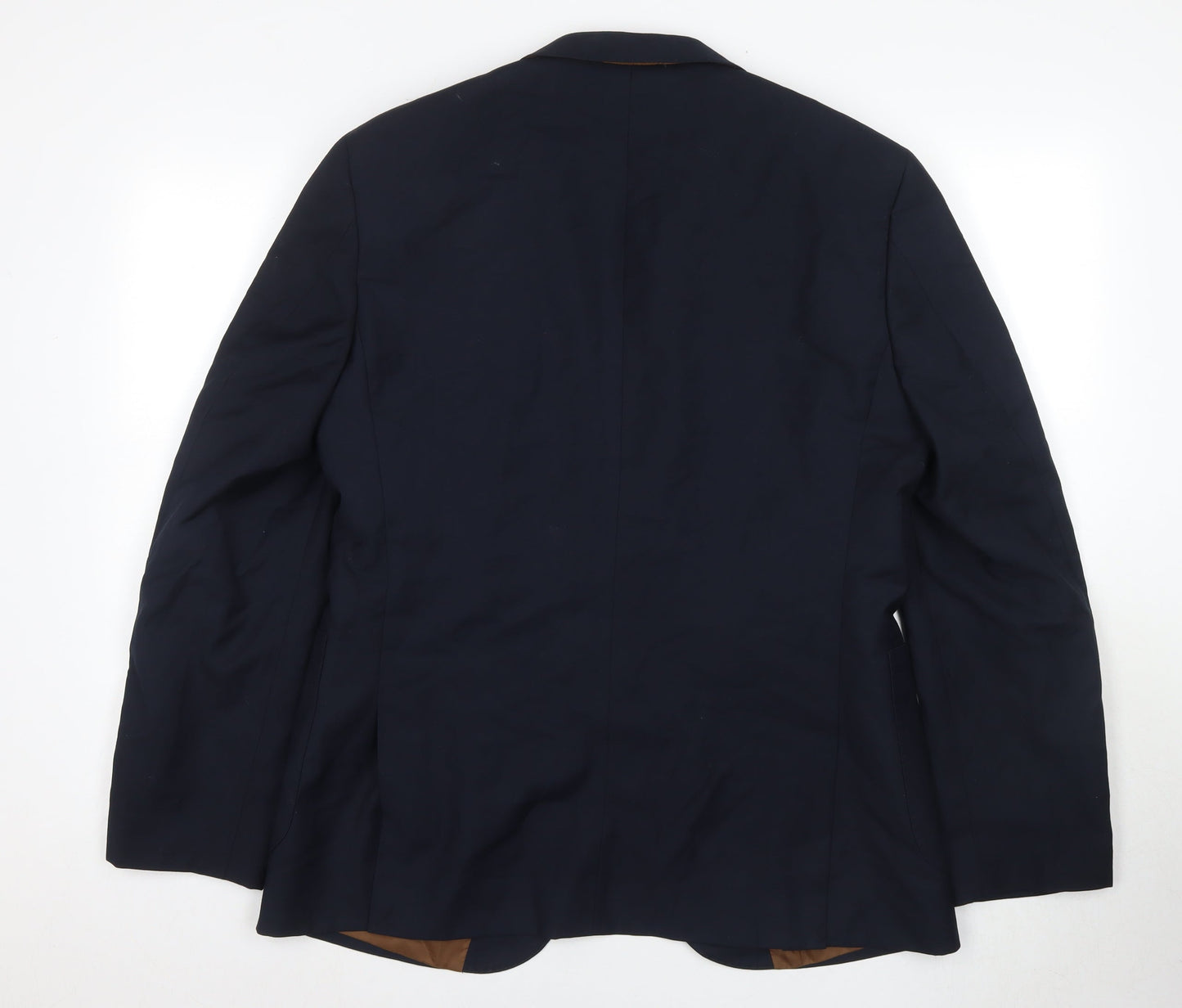 Mens UK Size L Jeff Banks Regular Blue Suit Jacket