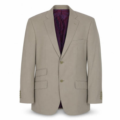 Mens UK Size 40 Ted Baker Regular Beige Suit Jacket