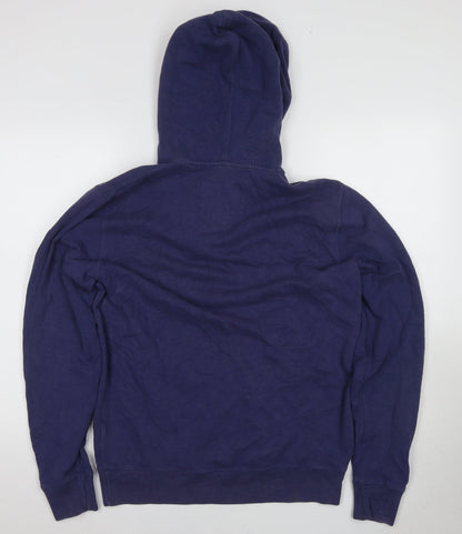 Mens UK Size S Jack Wills Blue Henley Hoodie
