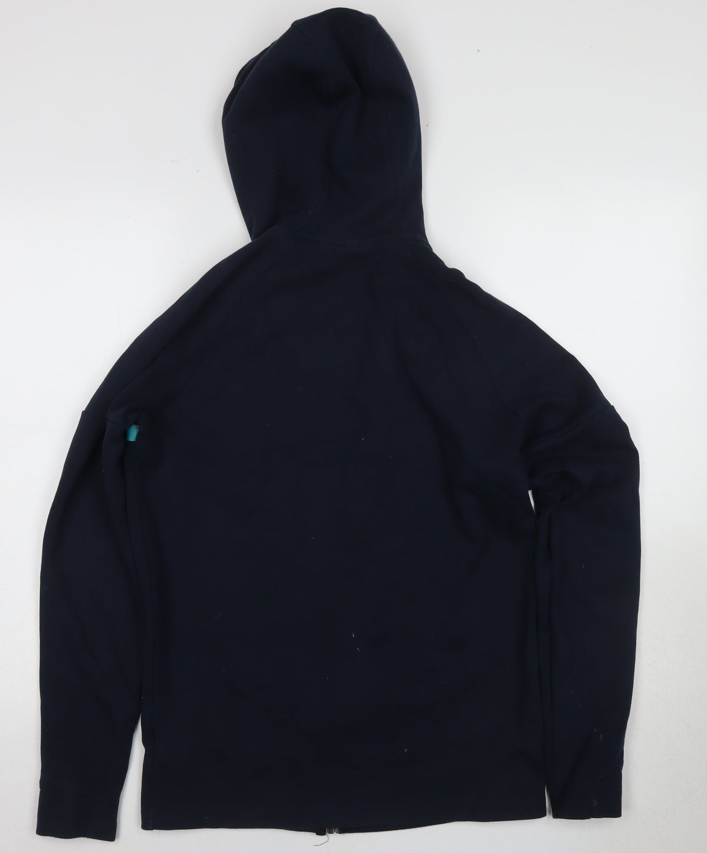 Mens UK Size S Gym King Blue Full Zip Hoodie
