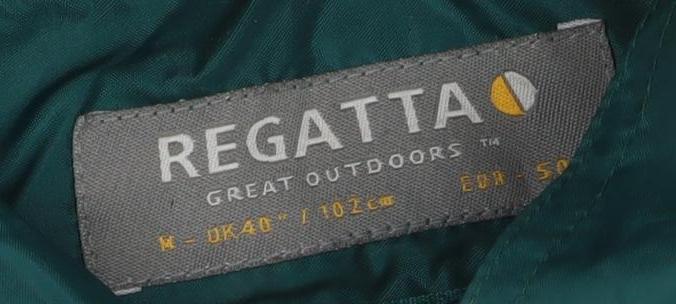 Mens UK Size M Regatta Green Windbreaker Coat