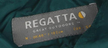 Mens UK Size M Regatta Green Windbreaker Coat