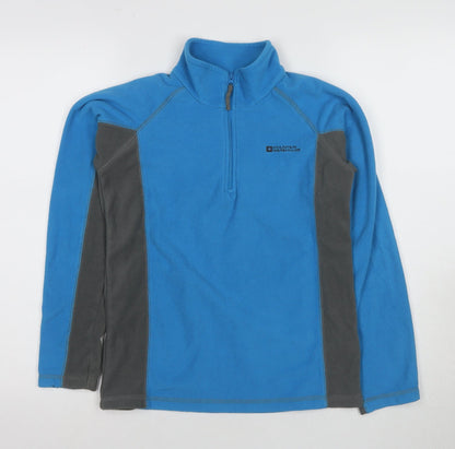 Mountain Warehouse Boys Blue Pullover Hoodie 11-12 Years