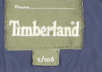 Timberland Boys Blue Puffer Jacket Size 8