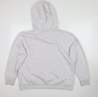 Mens UK Size L Disney Grey Pullover Hoodie