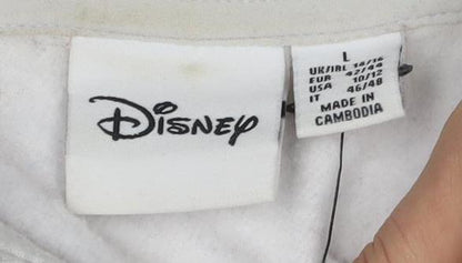 Mens UK Size L Disney Grey Pullover Hoodie