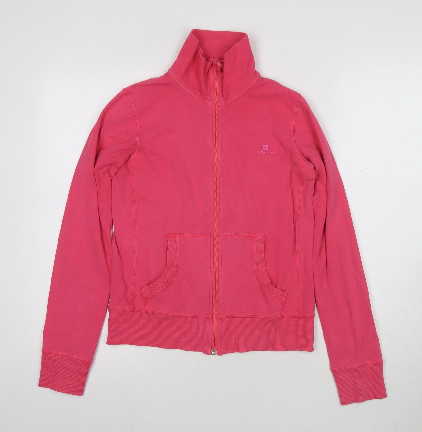 Domyos Women's Pink Full Zip Hoodie Size 14