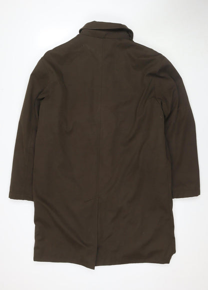 Womens UK Size M Paul Berman Brown Overcoat
