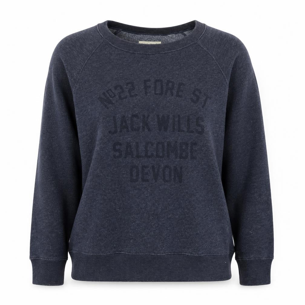 Womens UK Size 14 Jack Wills Grey Pullover Sweatshirt