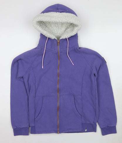 Rip Curl Women's Purple Full Zip Hoodie Size S