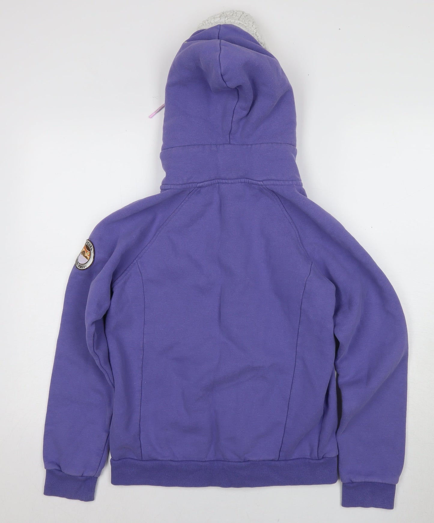 Rip Curl Women's Purple Full Zip Hoodie Size S