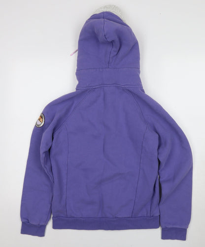 Rip Curl Women's Purple Full Zip Hoodie Size S