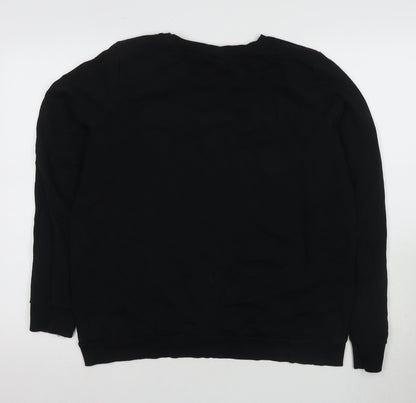 The Fault In Our Stars Women's Black Graphic Sweatshirt Size 16