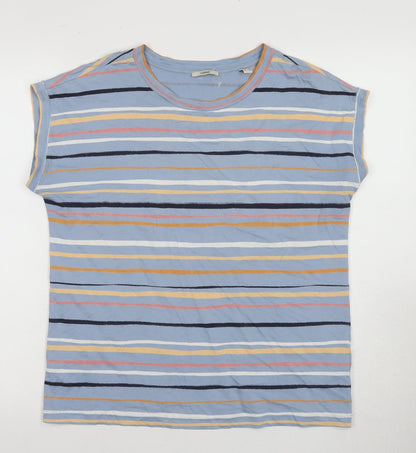 Womens UK Size M Esprit Blue Basic T-Shirt