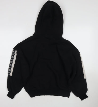 Gym King Black Unisex Hoodie Size 6 Cotton-Poly Pullover