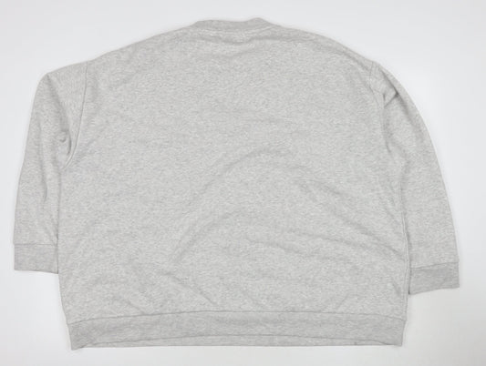 Womens UK Size 2XL Disney Grey Pullover Sweatshirt