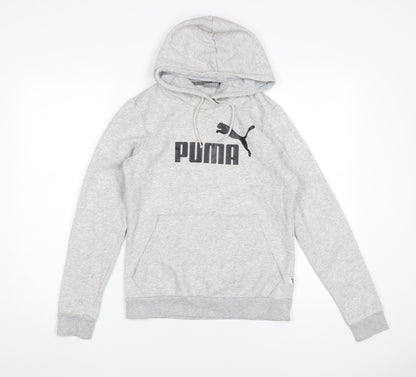 Puma Women's Grey Pullover Hoodie Size 10