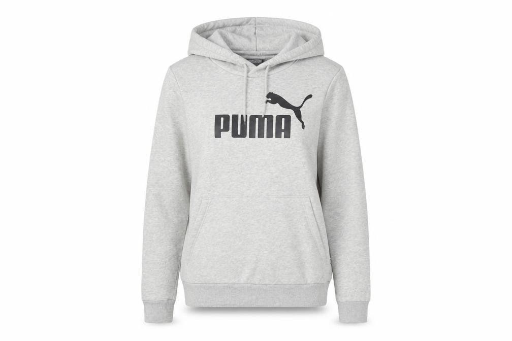 Womens UK Size 10 PUMA Grey Pullover Hoodie