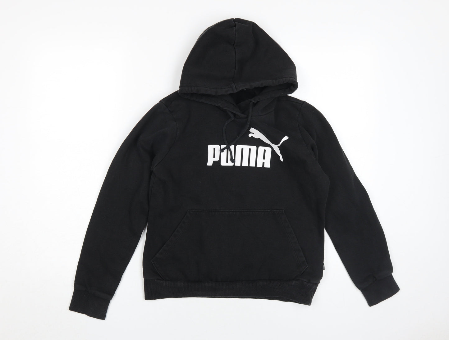 Puma Boys Black Hoodie Pullover M Casual Sportswear