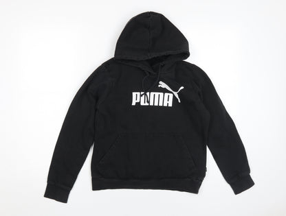 Puma Boys Black Hoodie Pullover M Casual Sportswear