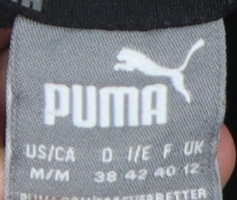 Puma Boys Black Hoodie Pullover M Casual Sportswear