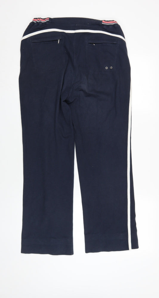 Alice Collins Women's Blue Jogger Trousers - Size 14