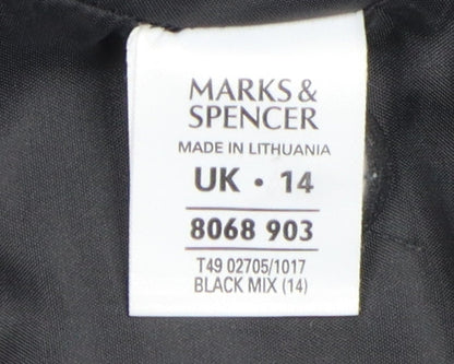Womens UK Size 14 Marks and Spencer Black