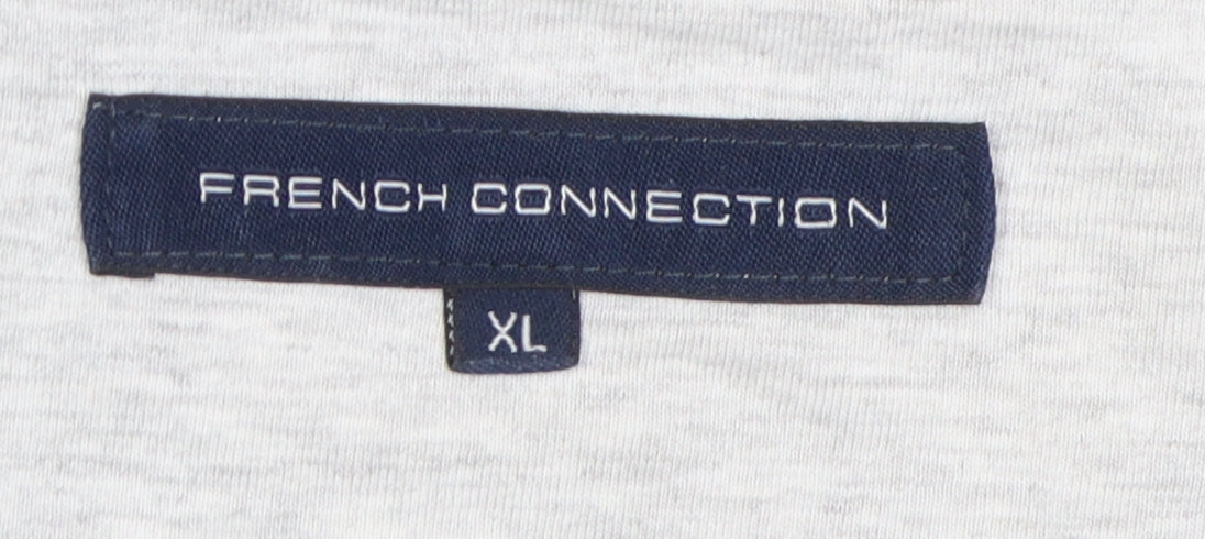 Mens UK Size XL French Connection Grey  T-Shirt