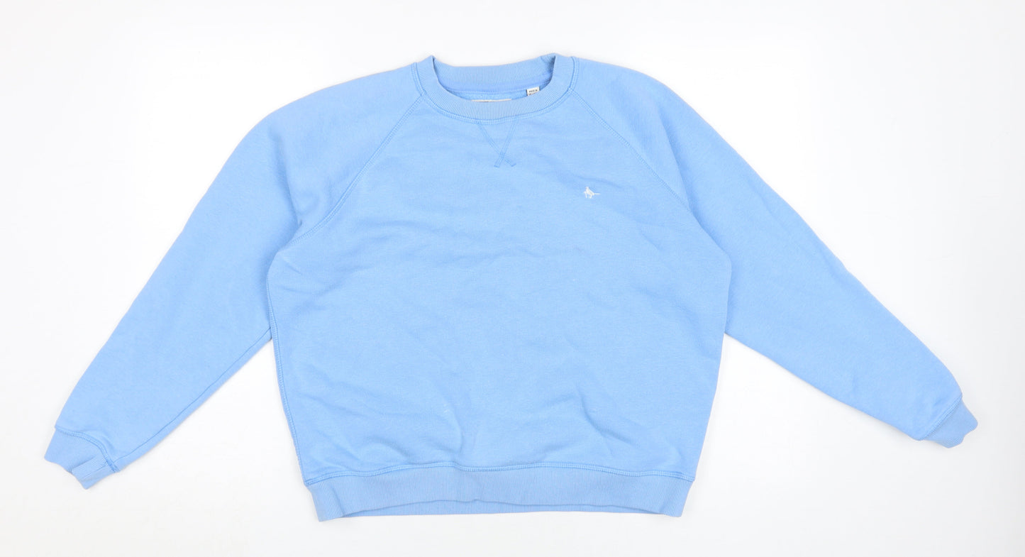 Womens UK Size 12 Jack Wills Blue Pullover Sweatshirt