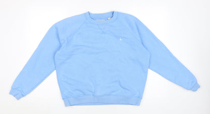 Womens UK Size 12 Jack Wills Blue Pullover Sweatshirt