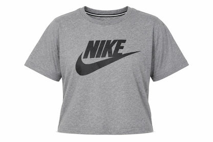 Womens UK Size S Nike Grey Basic T-Shirt