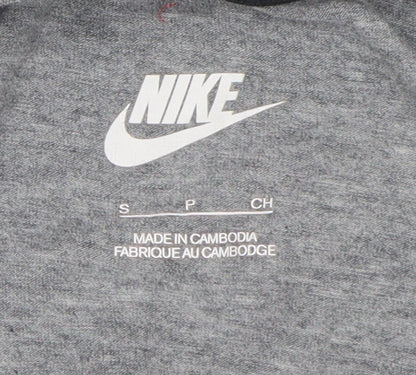 Womens UK Size S Nike Grey Basic T-Shirt