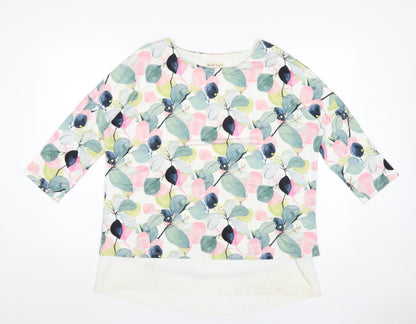 Womens UK Size 14 Phase Eight Multicoloured Tunic Blouse