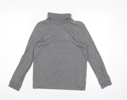 La Redoute Girls Grey Long Sleeve T-Shirt, Size 12 Years