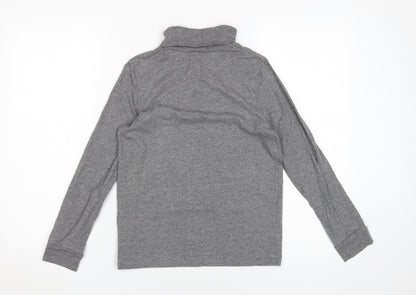 La Redoute Girls Grey Long Sleeve T-Shirt, Size 12 Years