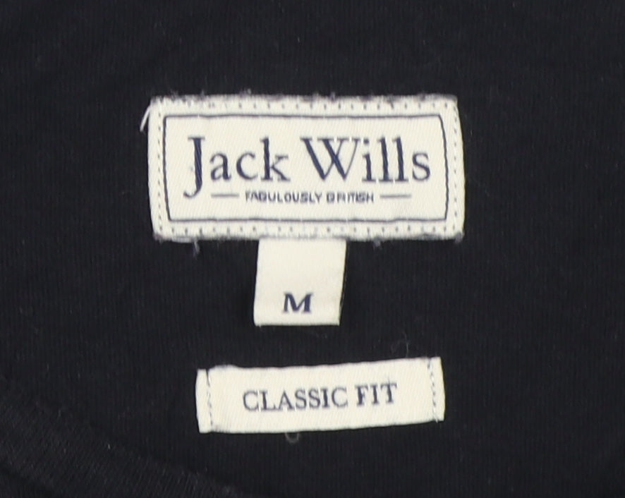 Jack Wills Men's Black M Classic Fit T-Shirt