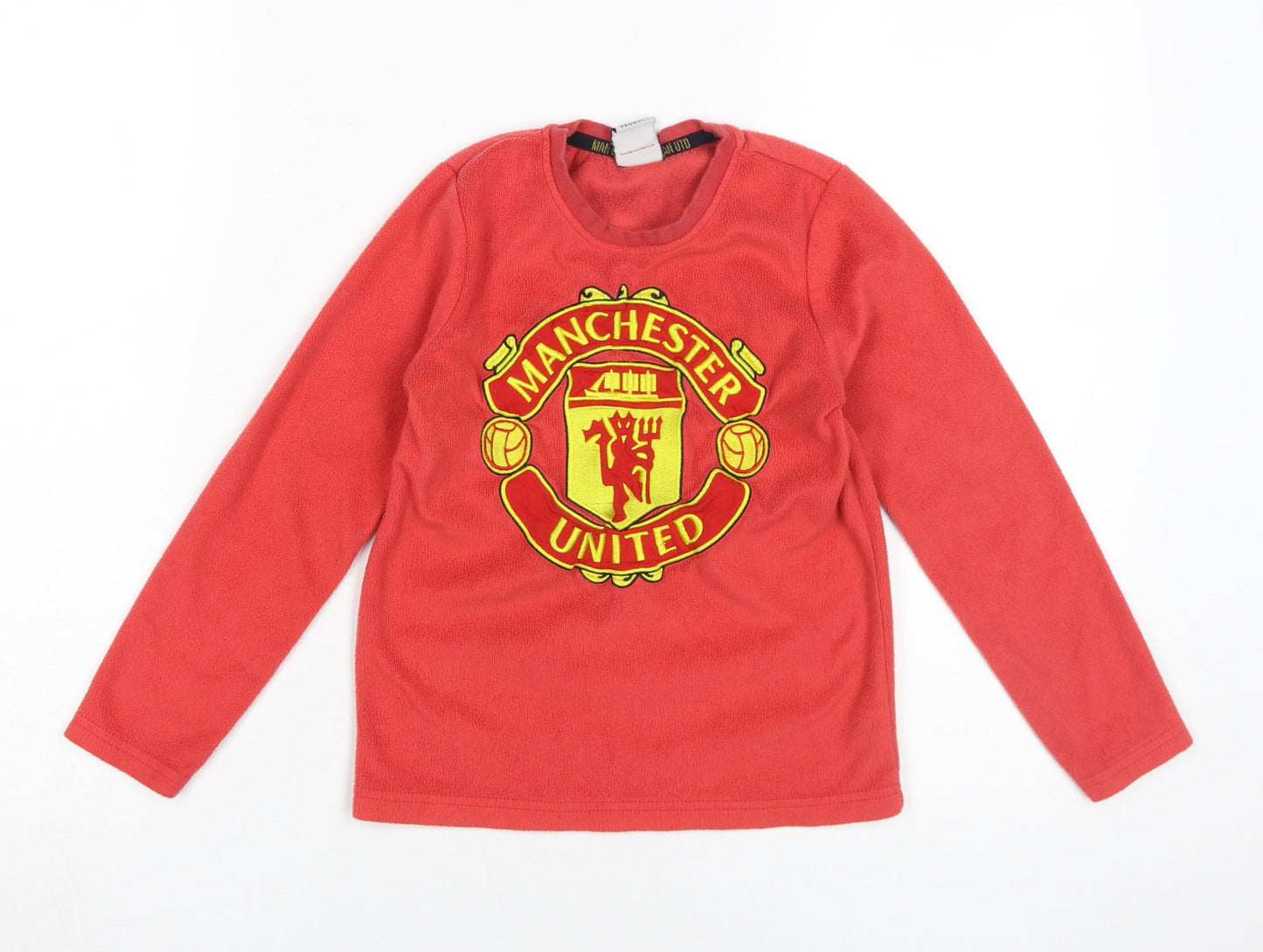 Manchester United Boys Red Pyjama Top 7-8 Years