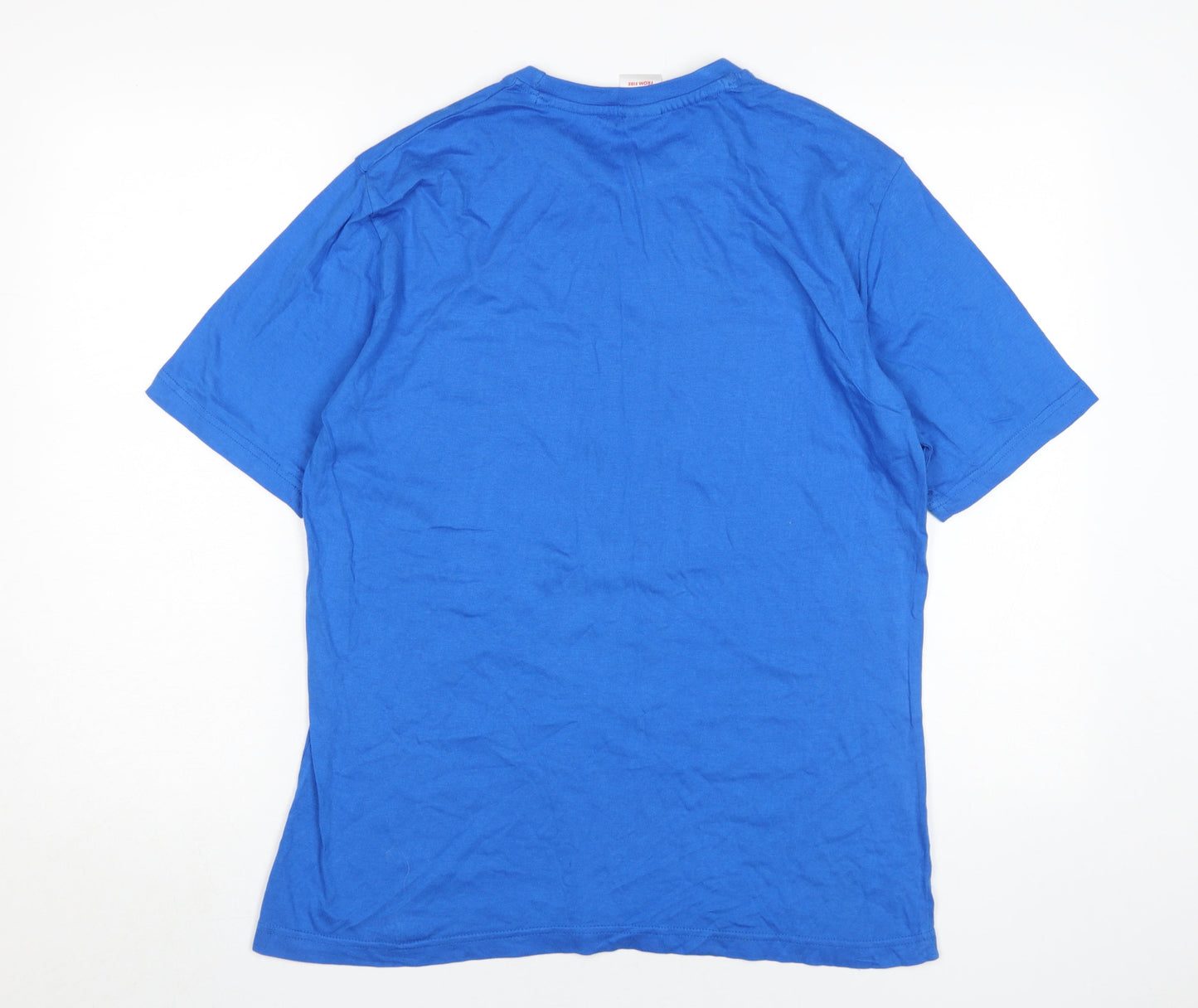Mens UK Size M Disney Blue  T-Shirt