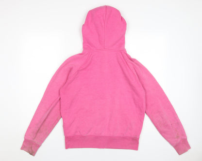 Gap Women's Pink Full Zip Hoodie, Size M