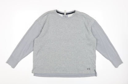 Under Armour Men's Grey Pullover Sweatshirt M