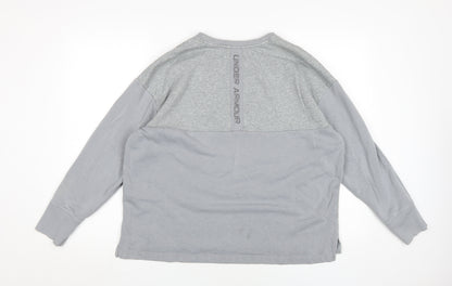 Under Armour Men's Grey Pullover Sweatshirt M