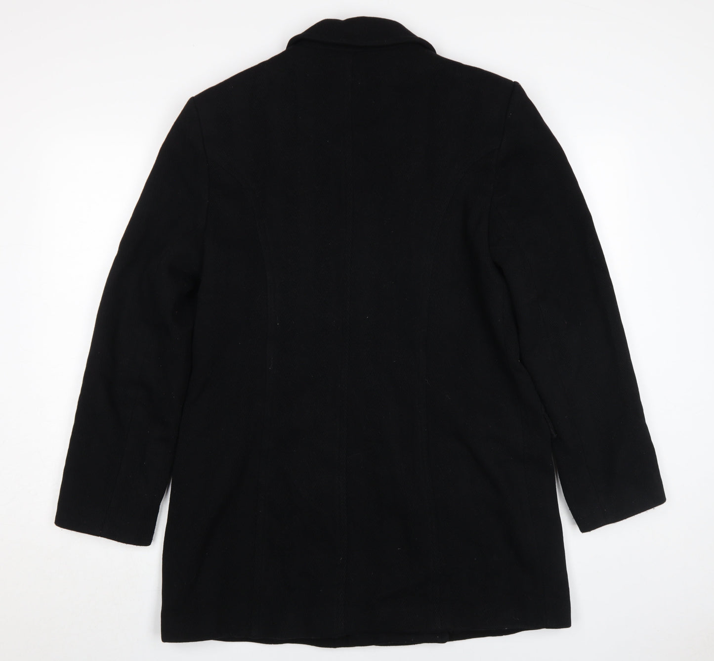 Liz Claiborne Women's Black Pea Coat, Size 10