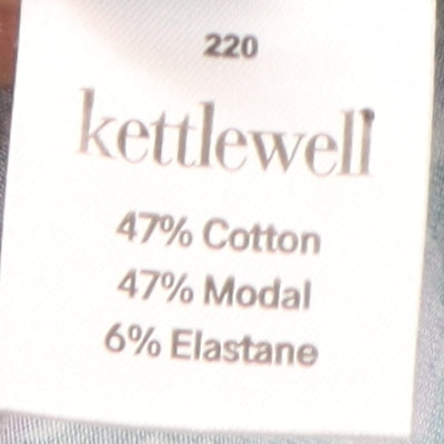 Womens UK Size M Kettlewell Blue Jersey Blouse