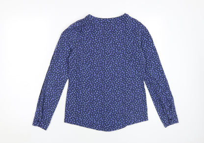 Womens UK Size M Kettlewell Blue Basic Blouse