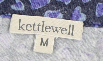 Womens UK Size M Kettlewell Blue Basic Blouse