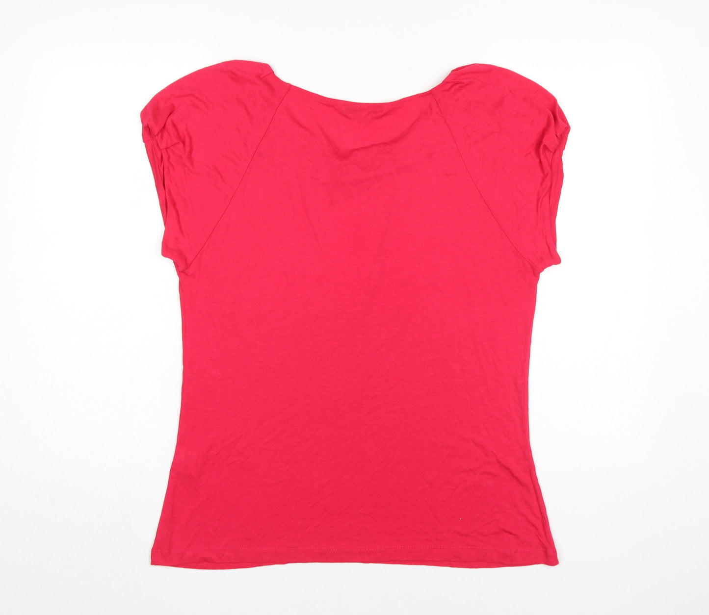 Womens UK Size 16 Lakeland Red Basic T-Shirt