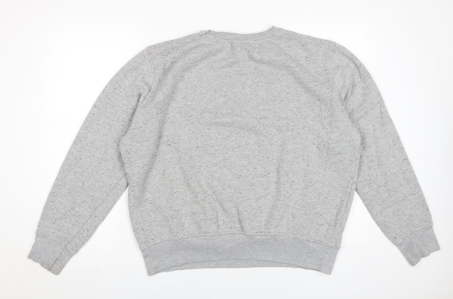 Unisex Adults UK Size 2XL Marvel Grey Pullover Sweatshirt