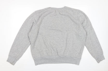 Unisex Adults UK Size 2XL Marvel Grey Pullover Sweatshirt