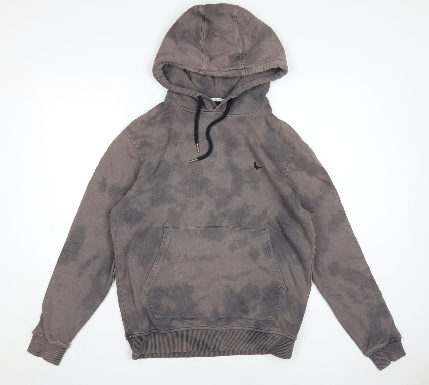 Mens UK Size S Jack Wills Grey Pullover Hoodie