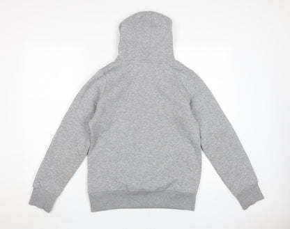 Ayrton Senna Men's Grey Pullover Hoodie, Size S, Logo